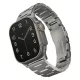 UNIQ óraszíj Osta Apple Watch 42/44/45/ 49mm Series 1/2/3/4/5/6/7/8/9/SE/SE2/Ultra/Ultra 2 Stainless Steel, ezüst