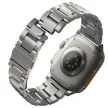 UNIQ óraszíj Osta Apple Watch 42/44/45/ 49mm Series 1/2/3/4/5/6/7/8/9/SE/SE2/Ultra/Ultra 2 Stainless Steel, ezüst