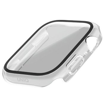 UNIQ Nautic tok Apple Watch Series 7/8/ 9 45mm, átlátszó