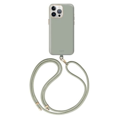 UNIQ tok Coehl Creme iPhone 15 Pro Max 6.7" Magnetic Charging, zöld