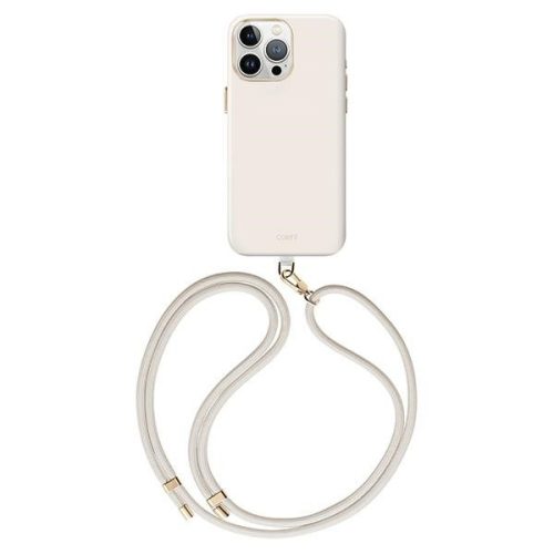 UNIQ tok Coehl Creme iPhone 15 Pro Max 6.7" Magnetic Charging ivory, elefántcsont
