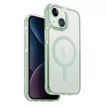   UNIQ tok Combat iPhone 15 6.1" Maglick Charging, mentazöld