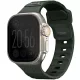 UNIQ óraszíj Stride Apple Watch Series1/2/3/4/5/6/7/8/9/SE/SE2/Ultra/Ultra 2 42/44/45/49mm FKM Rubber, sötétzöld