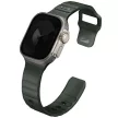 UNIQ óraszíj Stride Apple Watch Series1/2/3/4/5/6/7/8/9/SE/SE2/Ultra/Ultra 2 42/44/45/49mm FKM Rubber, sötétzöld