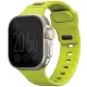 UNIQ óraszíj Stride Apple Watch Series1/2/3/4/5/6/7/8/9/SE/SE2/Ultra/Ultra 2 42/44/45/49mm FKM Rubber, lime