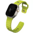 UNIQ óraszíj Stride Apple Watch Series1/2/3/4/5/6/7/8/9/SE/SE2/Ultra/Ultra 2 42/44/45/49mm FKM Rubber, lime