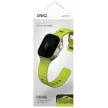 UNIQ óraszíj Stride Apple Watch Series1/2/3/4/5/6/7/8/9/SE/SE2/Ultra/Ultra 2 42/44/45/49mm FKM Rubber, lime