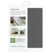 UNIQ Camden Click iPad Pro 13" (2024) case tok, szürke/rhino tok, szürke