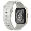 UNIQ óraszíj Stride SE Apple Watch          42/41/40mm FKM Rubber, törtfehér