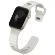UNIQ óraszíj Stride SE Apple Watch          42/41/40mm FKM Rubber, törtfehér
