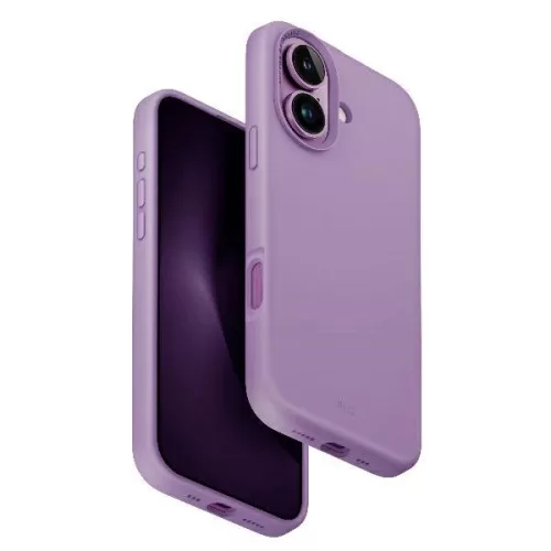UNIQ tok Lino Hue iPhone 16 6.1" Magclick Charging tok, rózsaszín