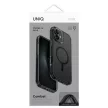 Uniq Combat iPhone 16 Plus 6.7" case Magclick Charging tok, fekete/carbon tok, fekete
