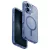 UNIQ tok Combat iPhone 16 Plus 6.7" Magclick Charging tok, átlátszó-kék