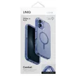 UNIQ tok Combat iPhone 16 Plus 6.7" Magclick Charging tok, átlátszó-kék