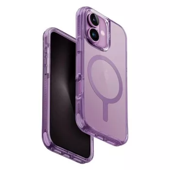   Uniq Combat iPhone 16 Plus 6.7" Magclick Charging case tok, rózsaszín/grape tok, rózsaszín
