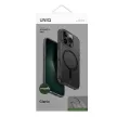Uniq Clario case iPhone 16 Pro 6.3" Magclick Charging tok, átlátszó-szürke
