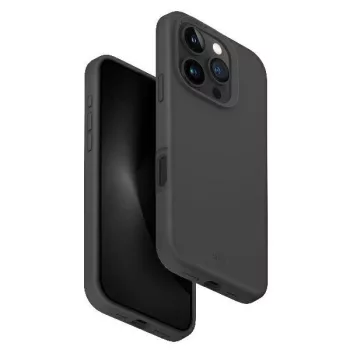   UNIQ Case Lino Hue iPhone 16 Pro 6.3" Magclick Charging tok, szürke