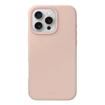   UNIQ tok Lino Hue iPhone 16 Pro 6.3" Magclick Charging tok, rózsaszín