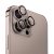 Uniq Optix Aluminum Camera Lens Protector iPhone 16 Pro 6.3" / 16 Pro Max 6.9" taupe gold kameravédő