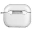 UNIQ case Glase AirPods 4 glossy tok, átlátszó