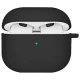UNIQ case Nexo AirPods 4 + Ear Hooks Silicone tok, fekete