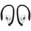 UNIQ case Nexo AirPods 4 + Ear Hooks Silicone tok, fekete