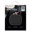 UNIQ case Nexo AirPods 4 + Ear Hooks Silicone tok, fekete