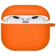 UNIQ case Nexo AirPods 4 + Ear Hooks Silicone tok, narancs
