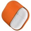 UNIQ case Nexo AirPods 4 + Ear Hooks Silicone tok, narancs