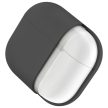 UNIQ case Lino AirPods 4 Silicone ash tok, szürke