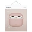 UNIQ case Lino AirPods 4 Silicone tok, rózsaszín