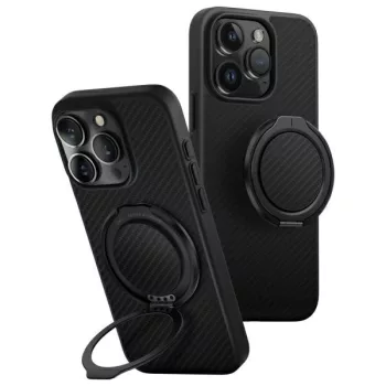   UNIQ Case Keva Air iPhone 16 Pro Max 6.9" Magclick Charging carbon tok, fekete