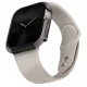 UNIQ tok Valencia Apple Watch Series     46mm, titanium, ezüst