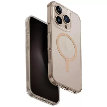   Uniq Clario Magclick Charging Case iPhone 16 Pro tok, átlátszó-arany