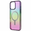 UNIQ Iridescia iPhone 16 Pro Magclick Charging tok, fekete