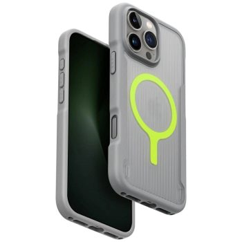   Uniq Combat Active Magclick Charging Case iPhone 16 Pro Max tok, szürke