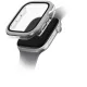 UNIQ Voute Apple Watch Series 10 46mm tempered glass, ezüst