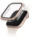 UNIQ Voute Apple Watch Series 10 46mm edzett üvegfólia, rozéarany