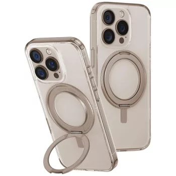 UNIQ Swivix iPhone 16 Pro 360 Rotating Kickstand tok, arany