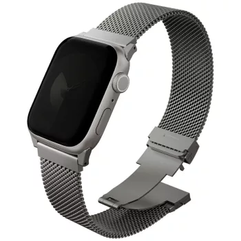   UNIQ óraszíj Dante Pro Apple Watch       42/41/40mm Stainless Steel, titanium