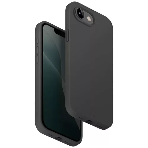 UNIQ Lino iPhone 16e (2025) Magclick Charging tok, szürke