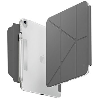   UNIQ Camden Click iPad 11" A16 (2025) / iPad 10.9" 10 gen. (2022) tok, szürke