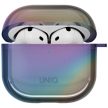 UNIQ Iridescia AirPods 4 Hang Case midnight quartz tok, színes