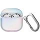 UNIQ Iridescia AirPods 4 Hang Case holo quartz tok, színes