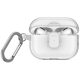 UNIQ Glase Pro AirPods Pro 2 Lock Case tok, átlátszó