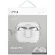 UNIQ Glase Pro AirPods Pro 2 Lock Case tok, átlátszó