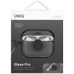UNIQ Glase Pro AirPods Pro 2 Lock Case tok, átlátszó-szürke