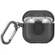 UNIQ Glase Pro AirPods 4 Lock Case tok, átlátszó-szürke
