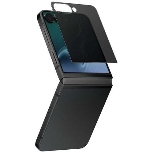 UNIQ Optix Privacy privacy tempered glass Samsung Galaxy Z Flip7 betekintésgátló üvegfólia