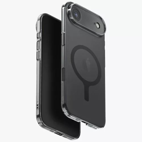 UNIQ Airsuit Case iPhone 17 Air Magclick Charging tok, fekete